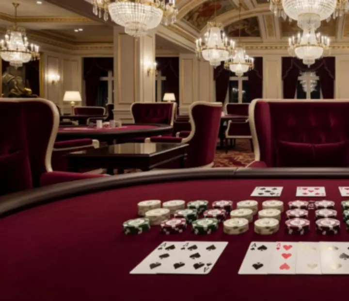 Elegáns blackjack enteriőr, profi kártyapaklikkal és zsetonokkal
